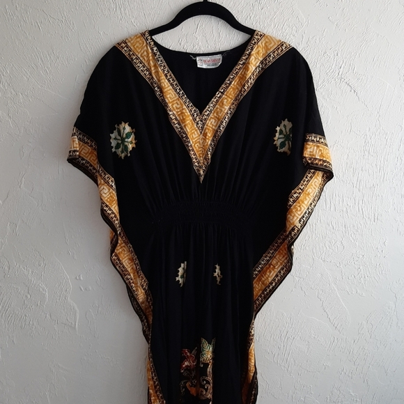 ❌TRADED ❌ Dewi Shinta Batik Indonesian Kaftan S-M - Picture 4 of 13
